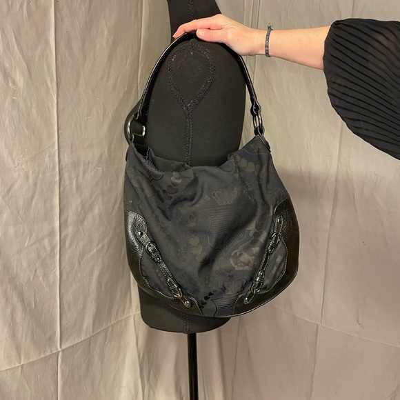 Juicy Couture Vintage Y2K Black and Gray Purse - Picture 15 of 15